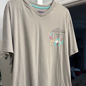 Disney Food n wine 2022 t shirt